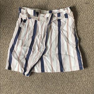 Lulus mini wrap skirt